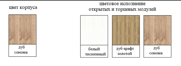 Модульный кухонный гарнитур Квадро Темно-зеленый / Светло-серый
