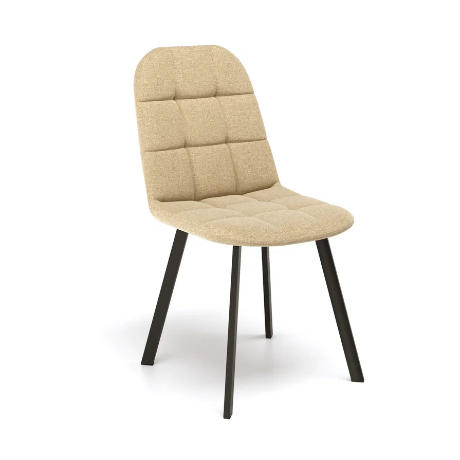 Стул Крафт SAVANA  IVORY каркас черный