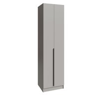 Шкаф Мадрид 0.6 с полками без зеркала кашемир