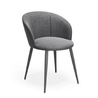 Стул Лилит ULTRA GREY каркас графит